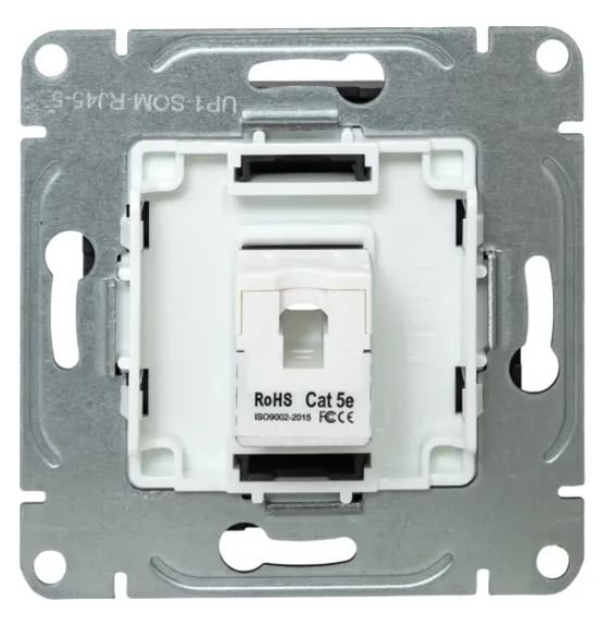 Механизм розетки RJ45 (cat5), мокко Эпика (UP1-SOM-RJ45-5)