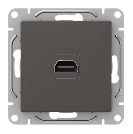 Механизм розетки HDMI, мокко Эпика (UP1-SOM-HDMI)