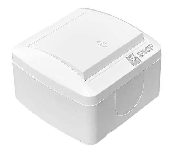 Владивосток Выключатель 1-клавишный проходной 10А IP54 (EQR16-025-30-54)