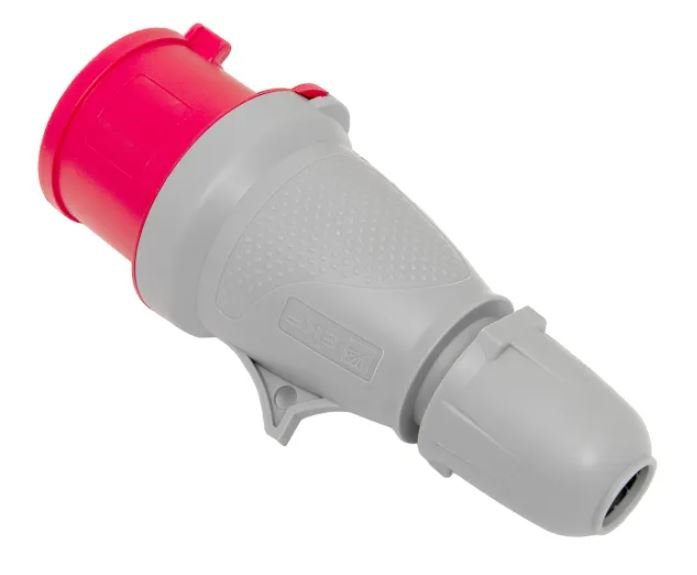 Вилка 25 32А 3Р+РЕ+N IP44 переносная 380В PROxima (ps-025-32-380-PRO)