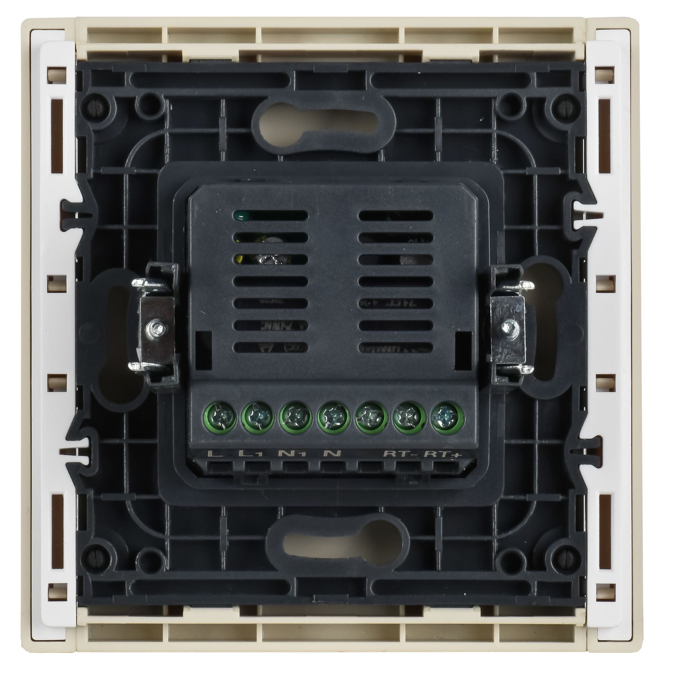 FORTE&PIANO Термостат электронный с индикацией FP452 скрытой установки ваниль (FP-RT11-K10)