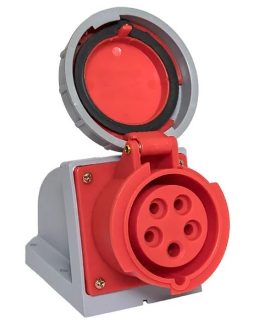 Розетка стационарная наружная 1152 3Р+РЕ+N 16А 380В IP67 PROxima (ps-1152-16-380)