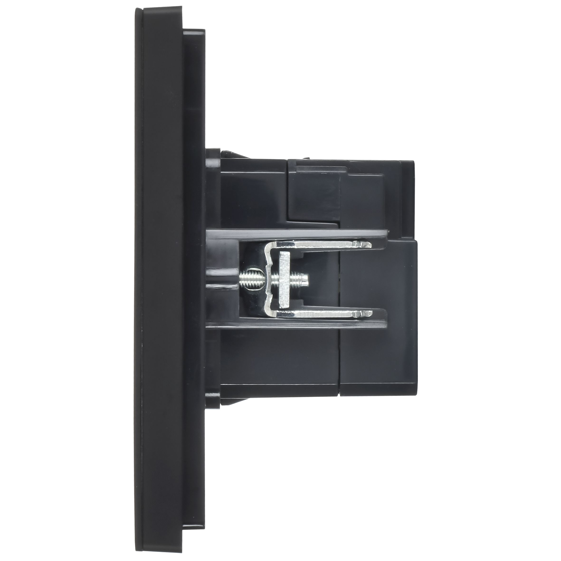 FORTE&PIANO Розетка USB A+A 3,1А FP149M скрытой установки металл черный (FP-U21-D31-M-K02)