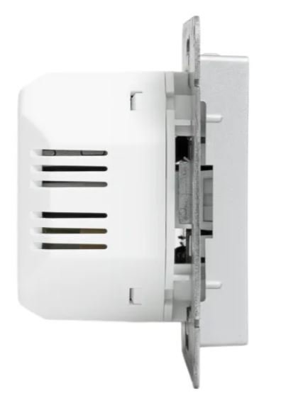 Механизм розетки USB-A+С, алюминий Эпика (UP1-SOA-USBA+USBC)