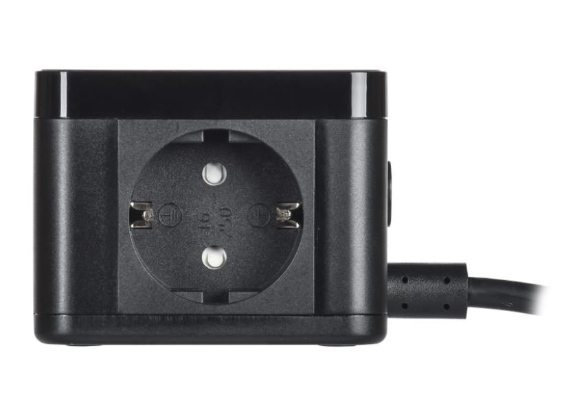 Удлинитель У02К 2 места 1,3м 3х1,0мм2 USB A+C DOMINIC (DN-YP31-16-02-01-ZKU-K01)
