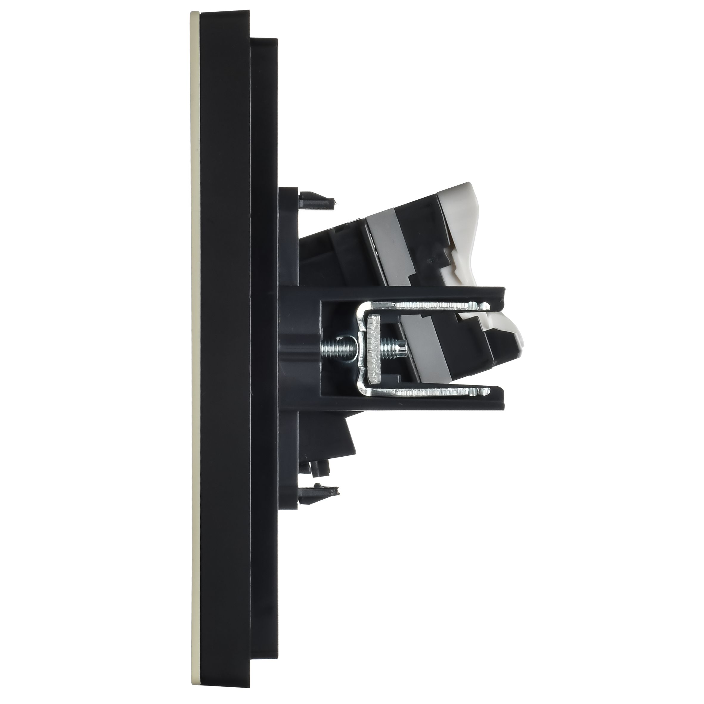 FORTE&PIANO Розетка компьютерная двойная RJ45 кат.5E FP833M скрытой установки металл слоновая кость (FP-K20-1-M-K41)