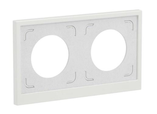 Рамка KANT IP44 2 поста белый песок (7010944)