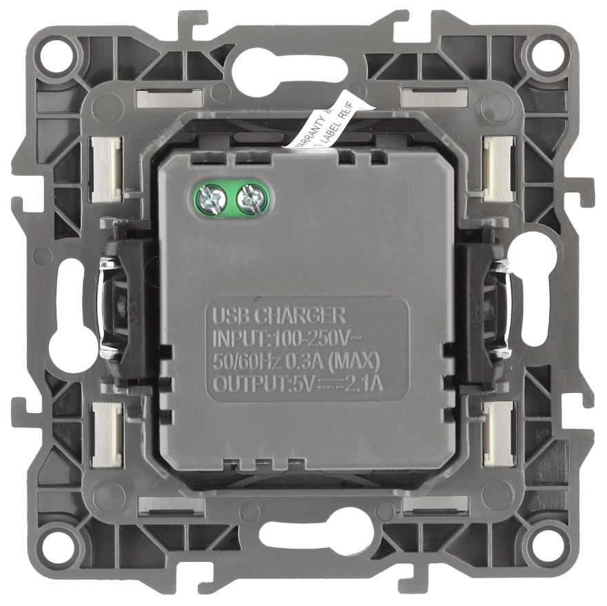 Зарядное устройство 12-4110-01 USB 230В/5В-2100мА IP20 белый ЭРА (Б0027491)