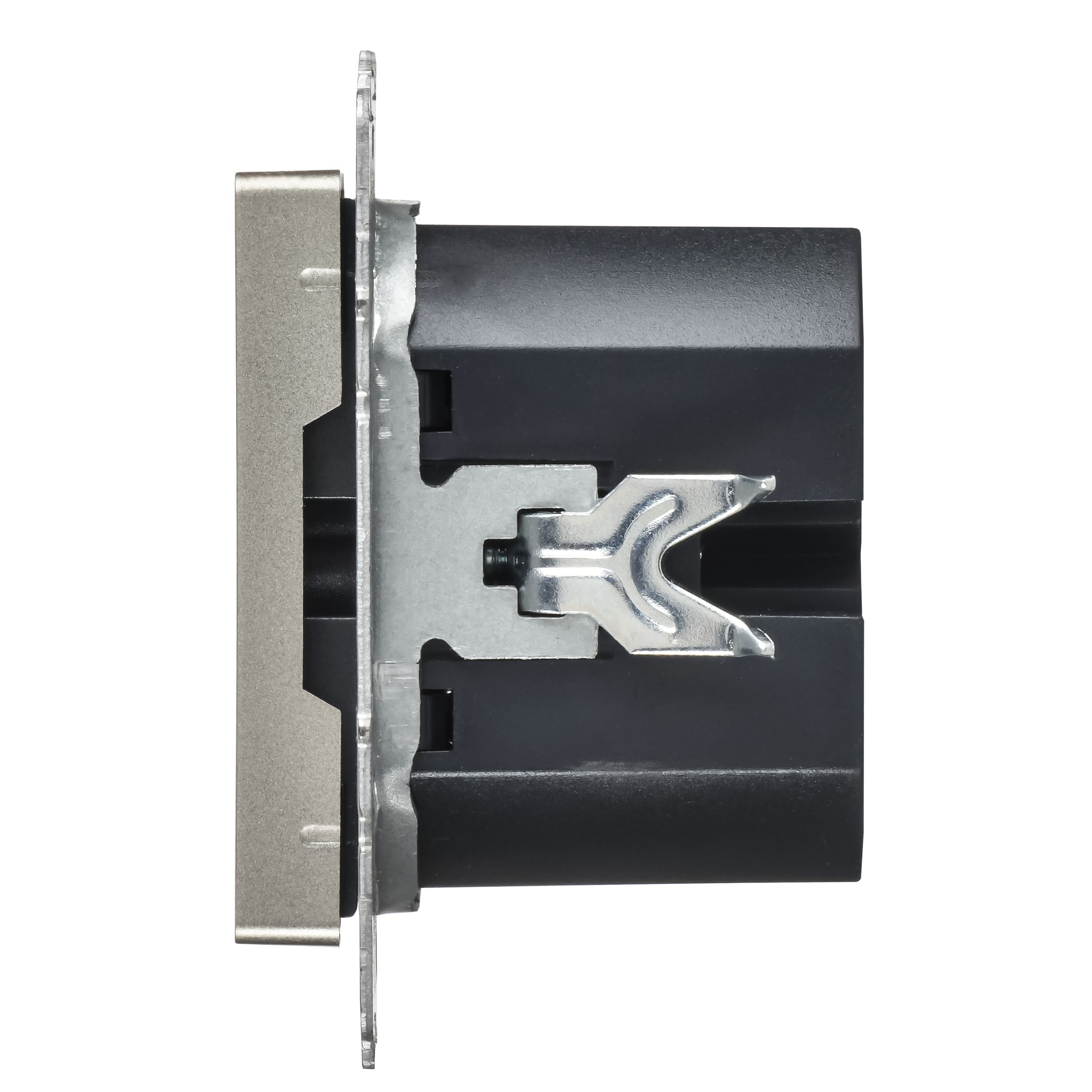 Розетка USB BRITE A+C 45Вт высокоскоростная зарядка РЮ11-2-БрШ скрытой установки шампань (BR-U22-045-K37)