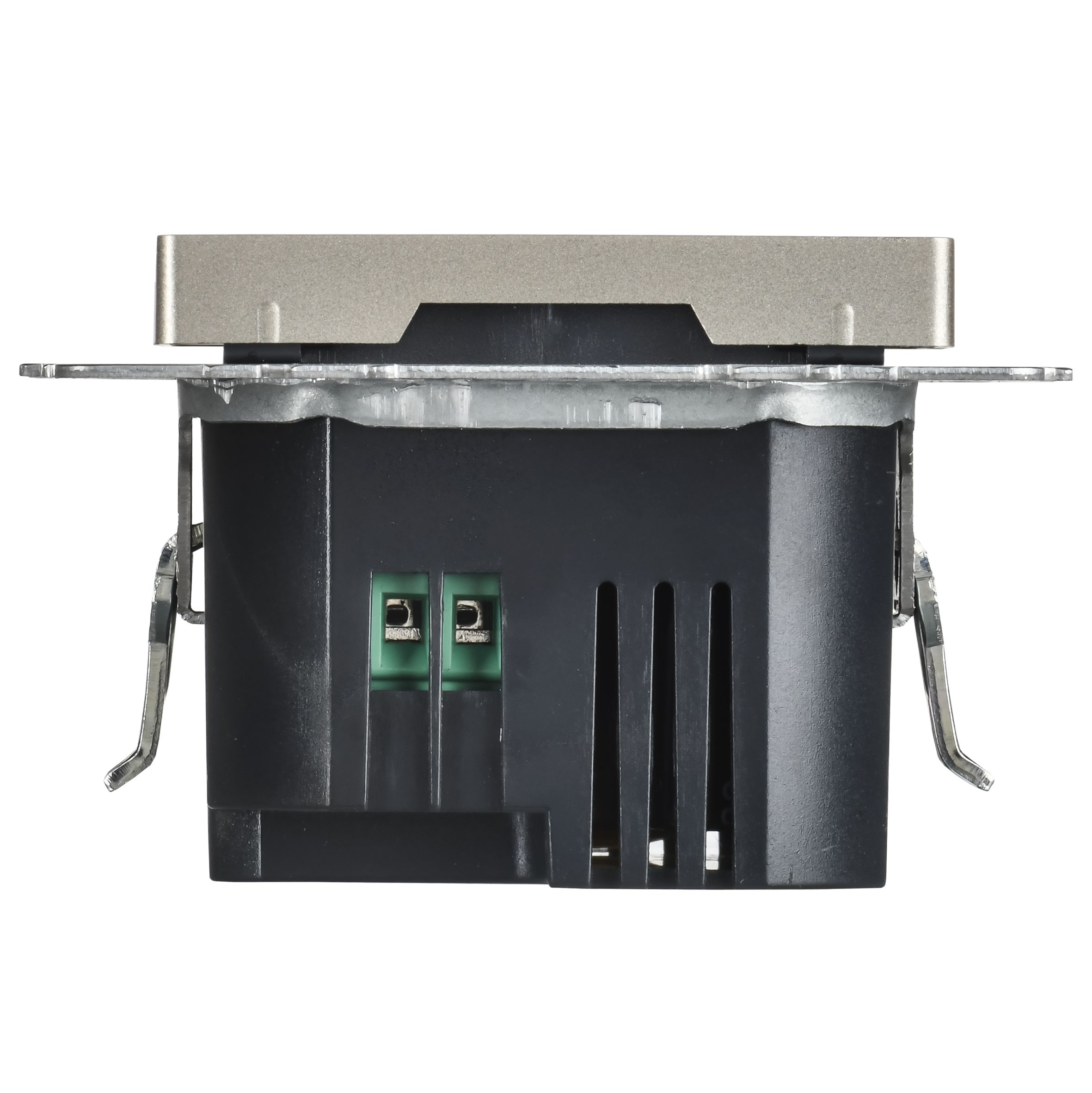 Розетка USB BRITE A+C 45Вт высокоскоростная зарядка РЮ11-2-БрШ скрытой установки шампань (BR-U22-045-K37)