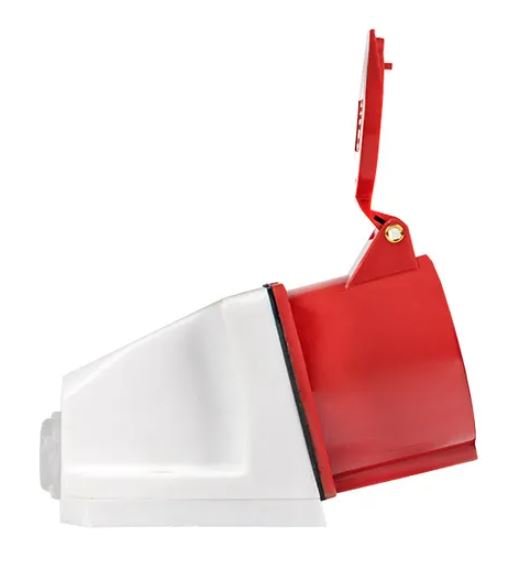 Розетка стационарная наружная 114 3Р+РЕ 16А 380В IP44 (ps-114-16-380)