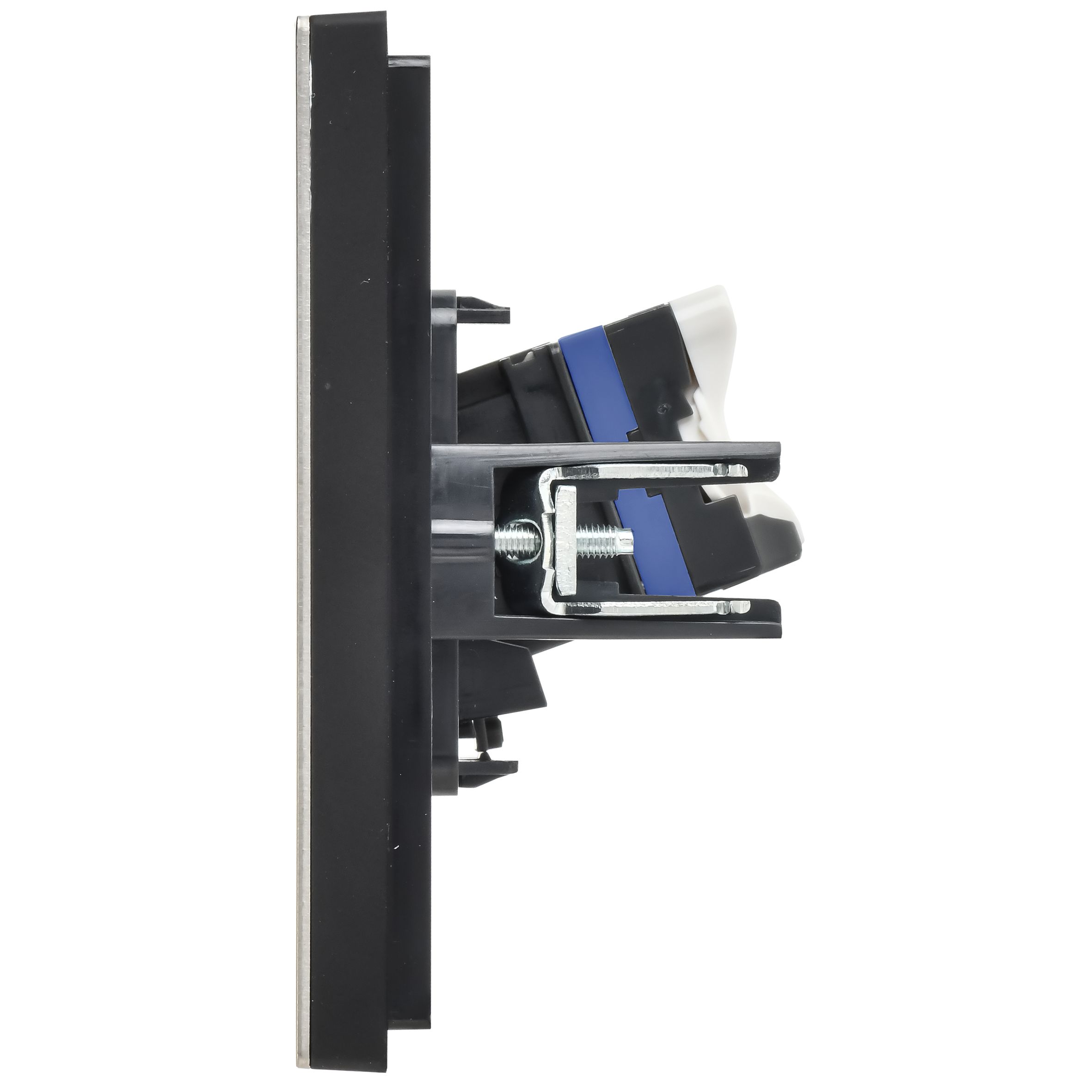 FORTE&PIANO Розетка компьютерная RJ45 кат.6 FP631M скрытой установки металл шампань (FP-K10-2-M-K37)
