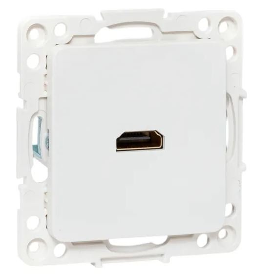 Стокгольм Механизм розетки HDMI белый (EYA00-327-10)