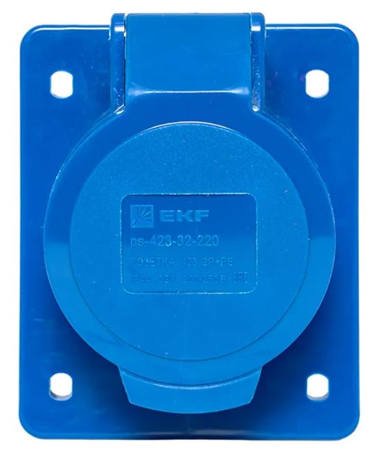 Розетка стационарная внутренняя 423 2Р+РЕ 32А 220В IP44 (ps-423-32-220)