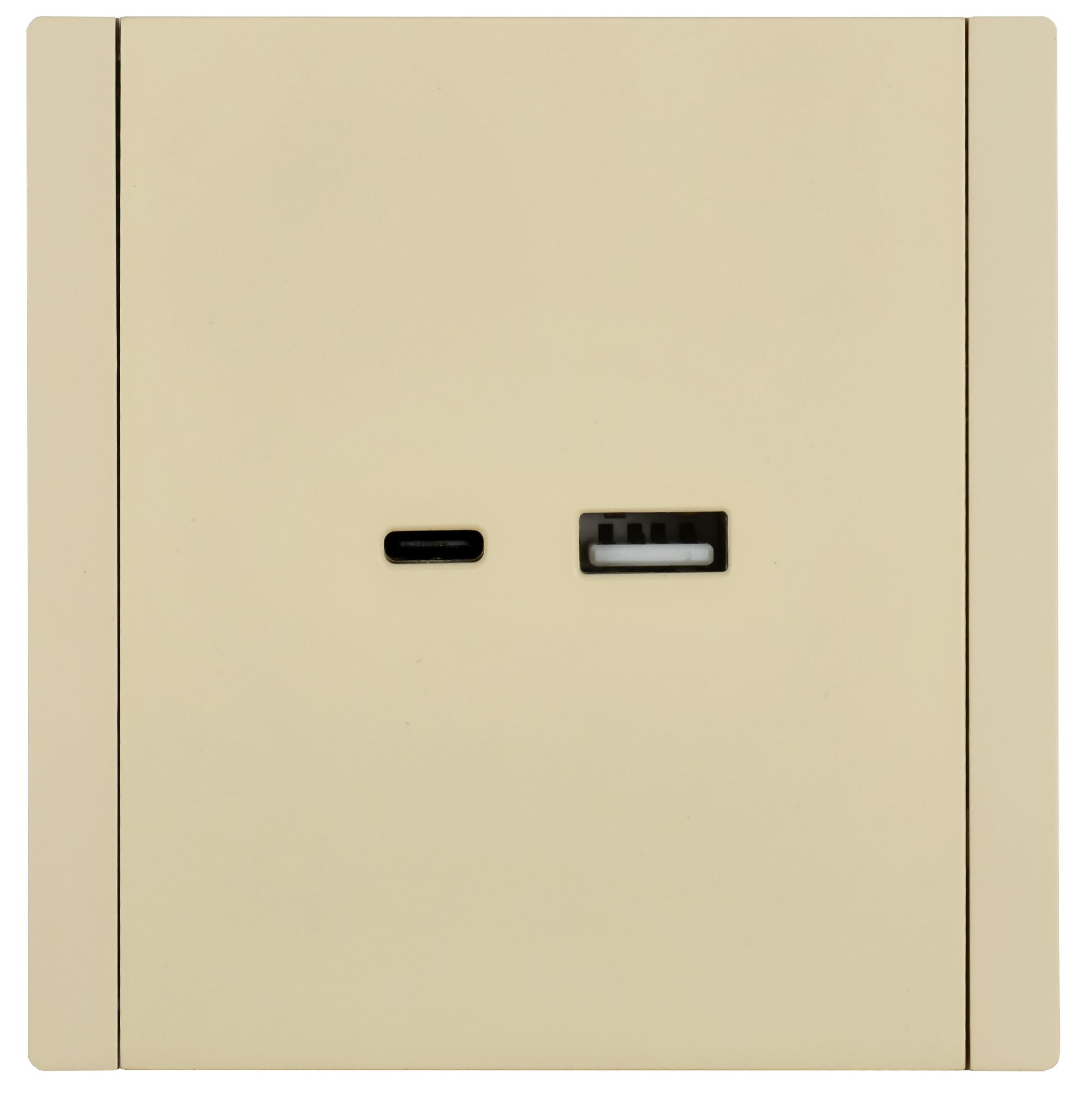 FORTE&PIANO Розетка USB A+C 3,1А FP450 скрытой установки ваниль (FP-U22-D31-K10)