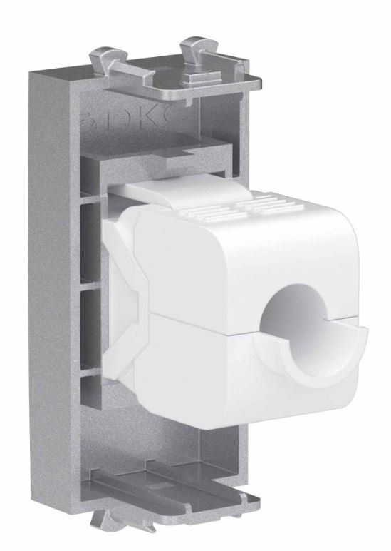 Розетка RJ-45 кат.6А 1 модуль Avanti закаленная сталь (4404671)