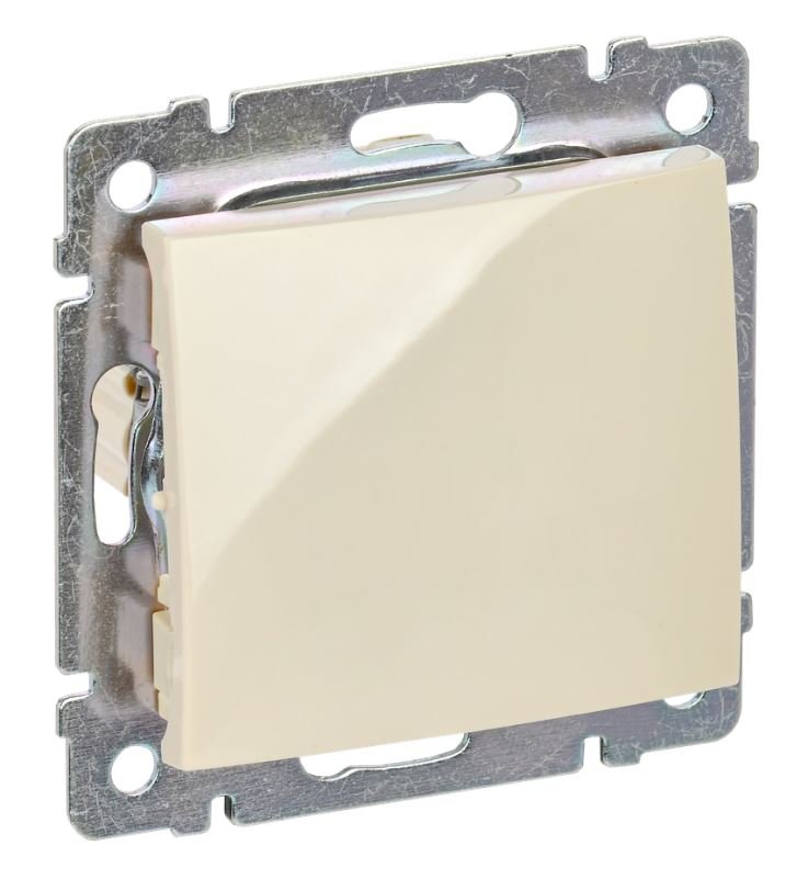 Valena DIY переключатель 1-клавишный, скрытой установки, слоновая кость (695602)