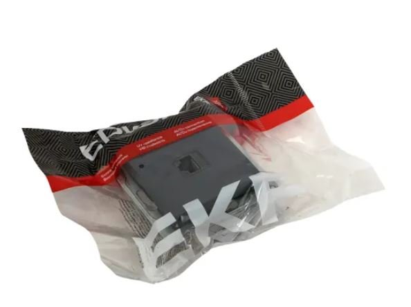 Механизм розетки RJ45 (cat5), графит Эпика (UP1-SOG-RJ45-5)
