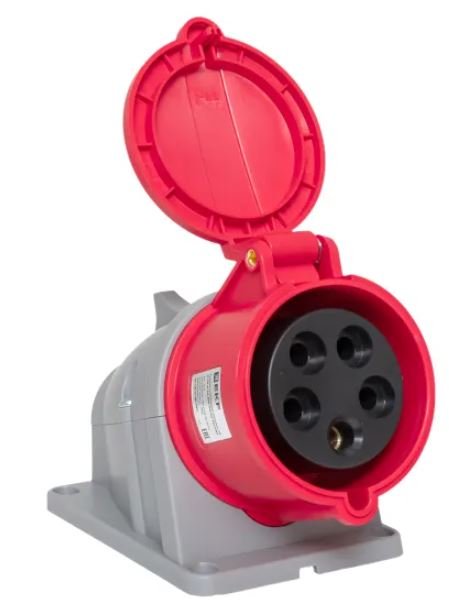 Розетка стационарная наружная 125 3Р+РЕ+N 32А 380В IP44 PROxima (ps-125-32-380-PRO)