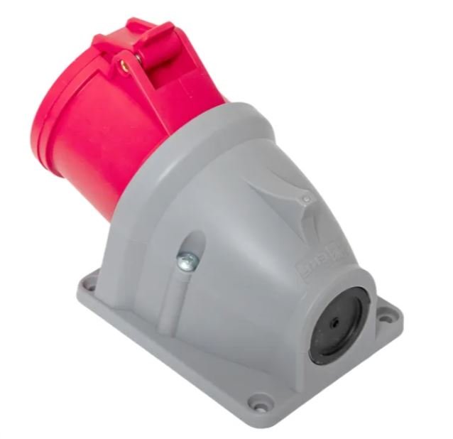 Розетка стационарная наружная 125 3Р+РЕ+N 32А 380В IP44 PROxima (ps-125-32-380-PRO)