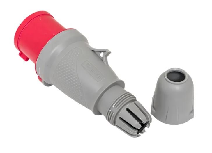 Вилка 24 32А 3Р+РЕ IP44 переносная 380В PROxima (ps-024-32-380-PRO)
