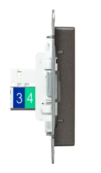 Механизм розетки RJ11, мокко Эпика (UP1-SOM-RJ11)