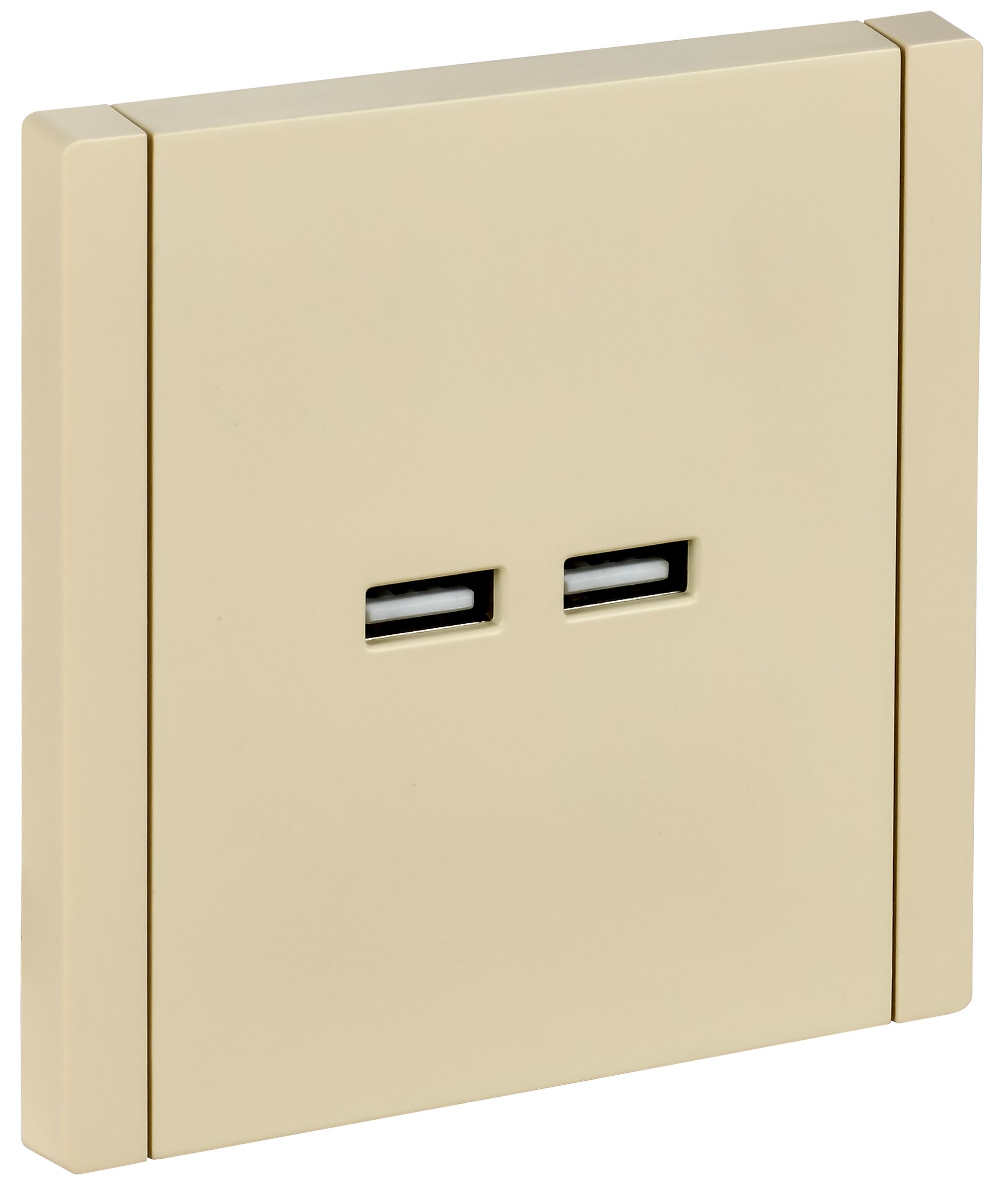 FORTE&PIANO Розетка USB A+A 3,1А FP449 скрытой установки ваниль (FP-U21-D31-K10)