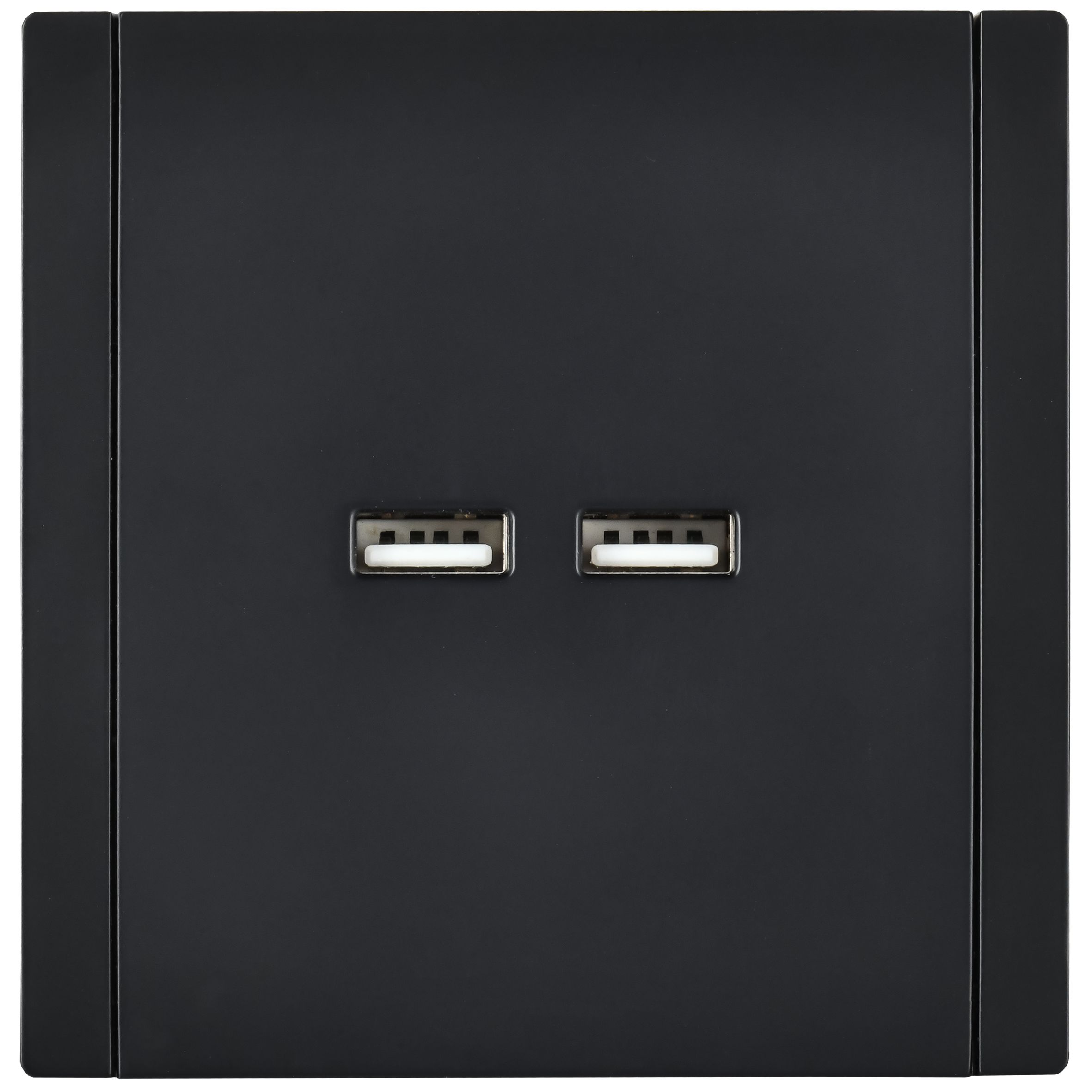 FORTE&PIANO Розетка USB A+A 3,1А FP149 скрытой установки черный (FP-U21-D31-K02)