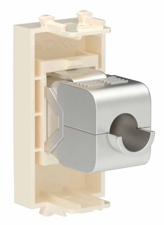 Розетка RJ-45 кат.6 экранированная 1 модуль Avanti ванильная дымка (4405791)