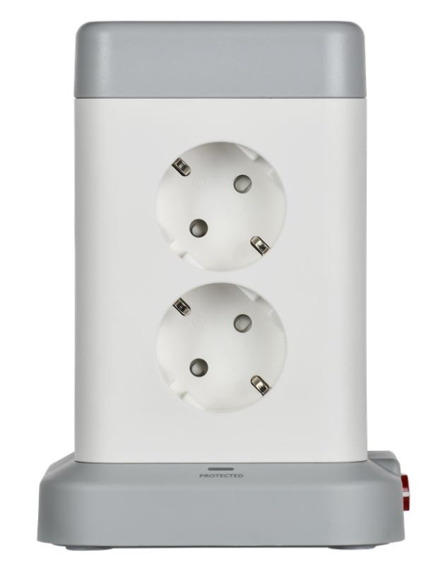 Удлинитель У08K 8 мест 1,5м 3х1,0мм2 USB A+C DOMINIC (DN-YP30-16-08-01-ZKU-K41)
