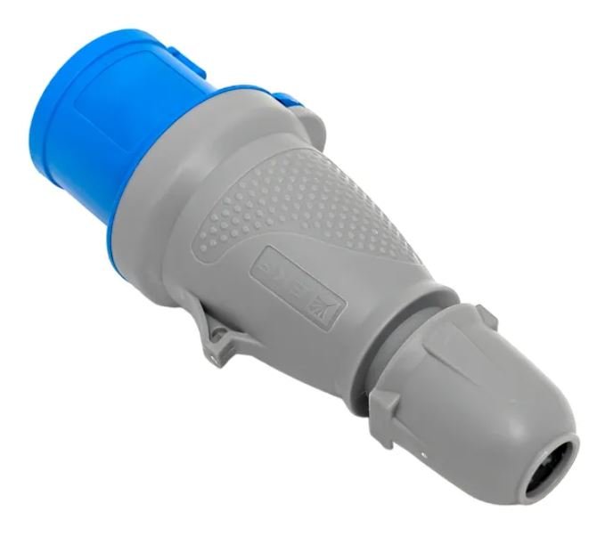 Вилка 13 16А 2Р+РЕ IP44 переносная 220В PROxima (ps-013-16-220-PRO)