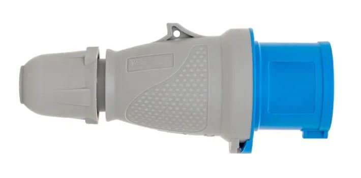 Вилка 13 16А 2Р+РЕ IP44 переносная 220В PROxima (ps-013-16-220-PRO)