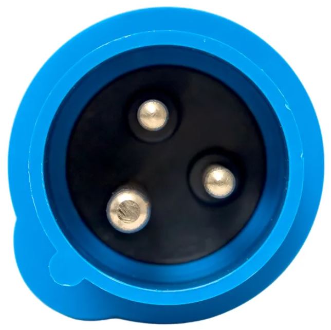 Вилка 13 16А 2Р+РЕ IP44 переносная 220В PROxima (ps-013-16-220-PRO)