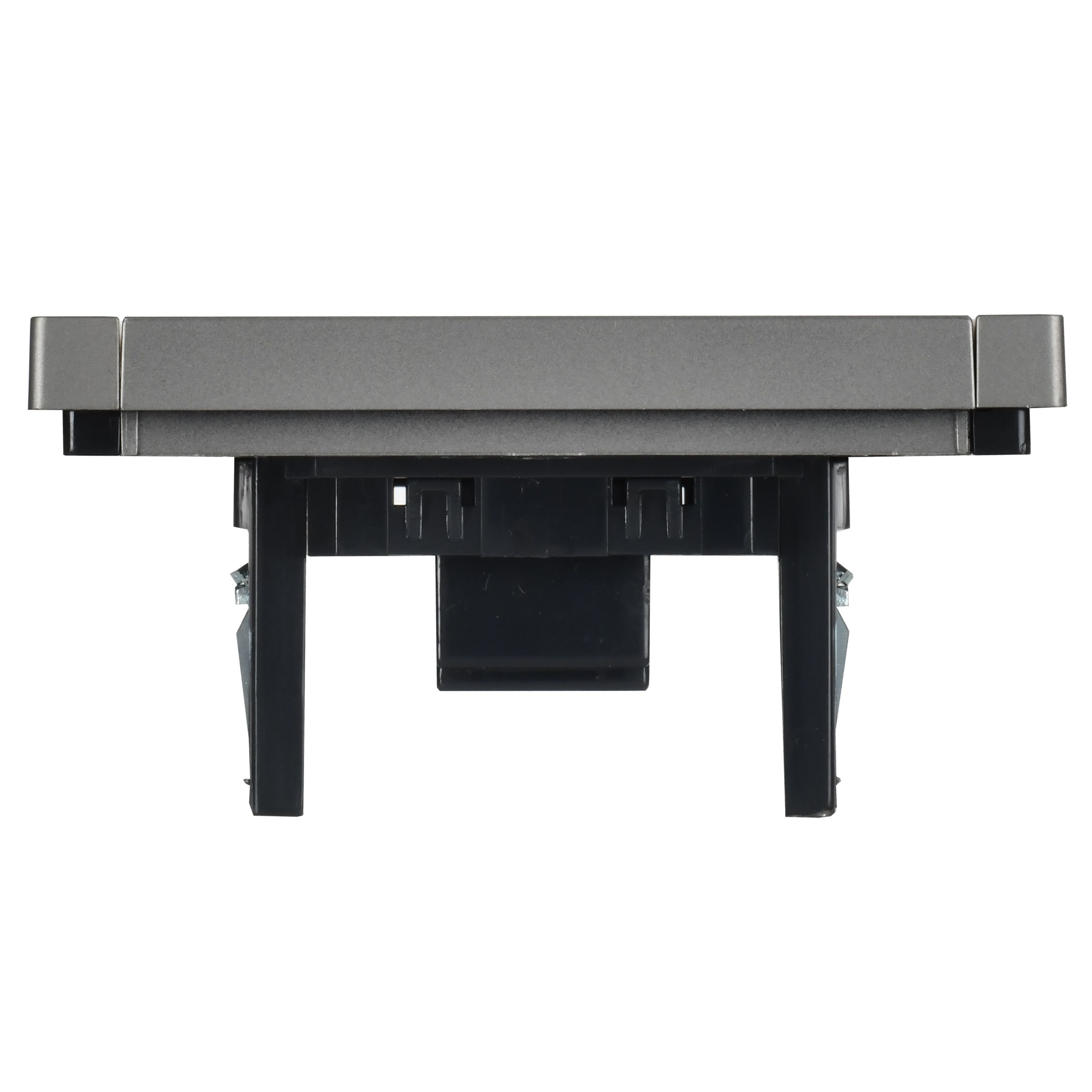 FORTE&PIANO Розетка HDMI FP540 скрытой установки сталь (FP-H10-K46)