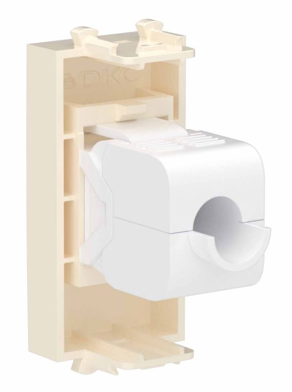 Розетка RJ-45 кат.6 1 модуль Avanti ванильная дымка (4405691)