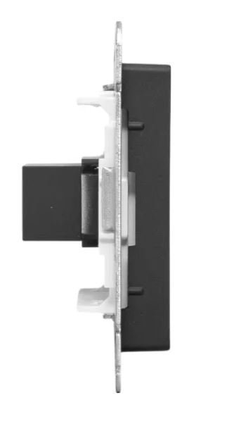 Механизм розетки HDMI, чёрный Эпика (UP1-SOB-HDMI)
