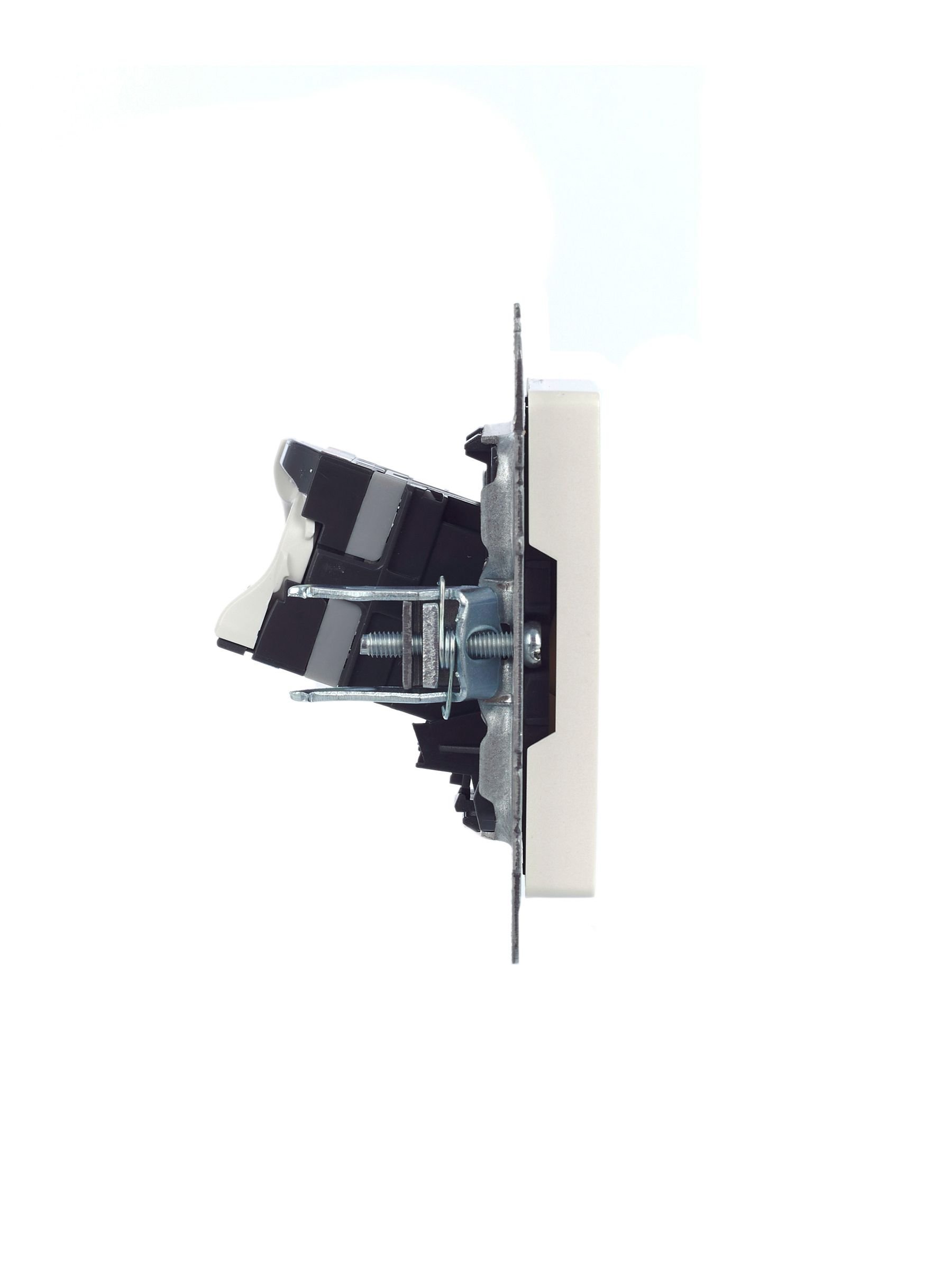 Розетка компьютерная RJ45 BRITE кат.5E РК10-БрЖ жемчуг (BR-K10-1-K36)