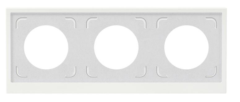 Рамка KANT IP44 3 поста белая магнолия (7000946)