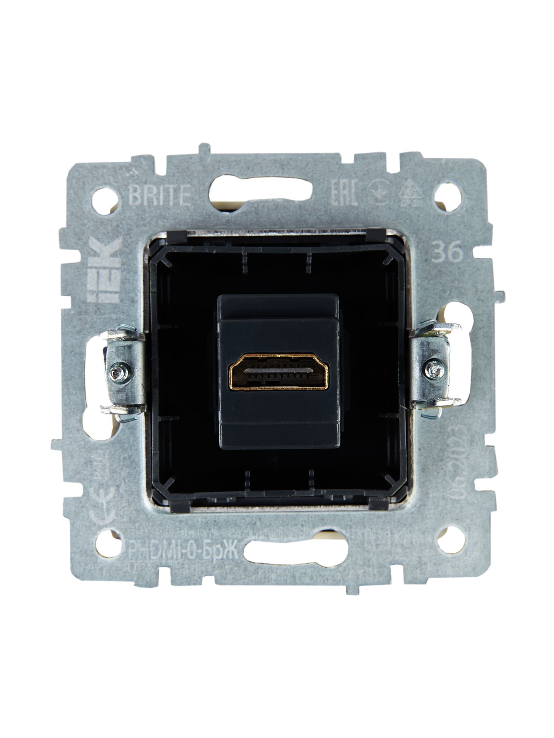 Розетка HDMI BRITE РHDMI-0-БрЖ жемчуг (BR-H10-K36)