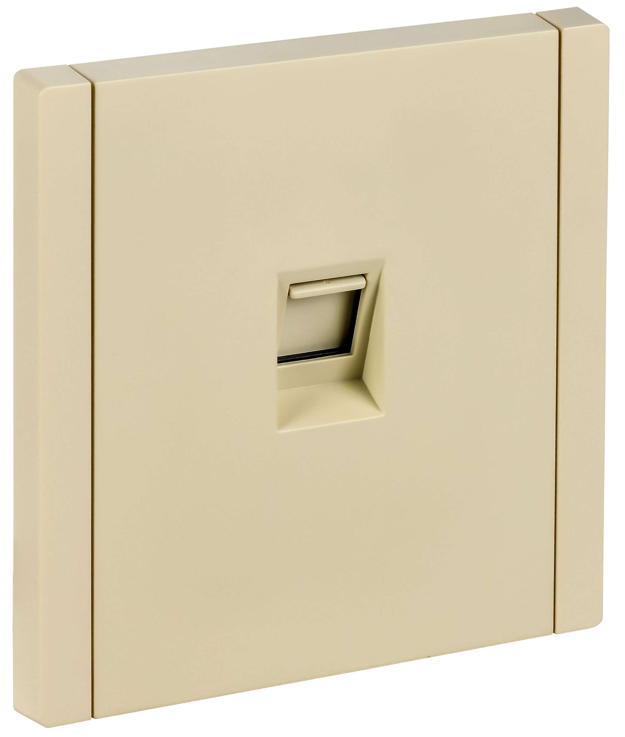 FORTE&PIANO Розетка компьютерная RJ45 кат.5E FP432 скрытой установки ваниль (FP-K10-1-K10)