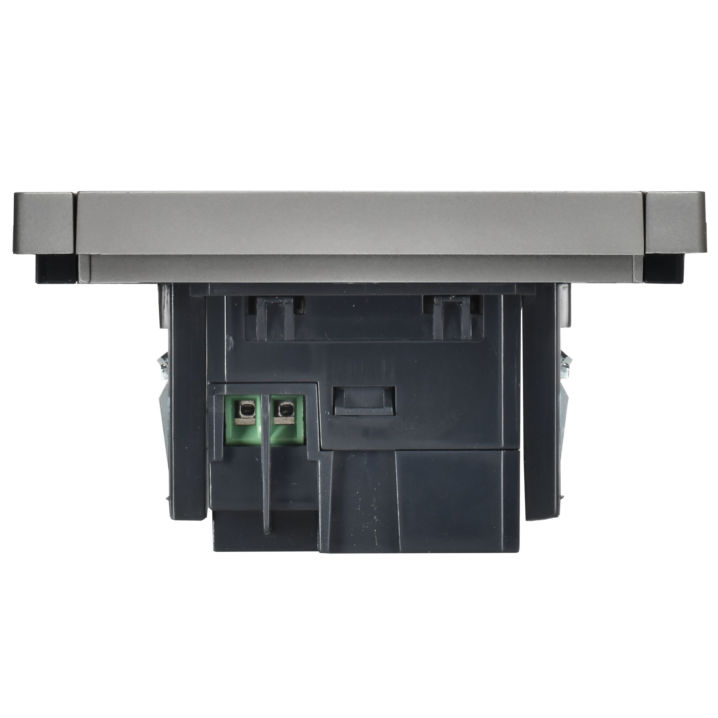 FORTE&PIANO Розетка USB A+C 3,1А FP550 скрытой установки сталь (FP-U22-D31-K46)