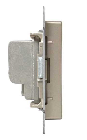 Механизм розетки TV, оконечная, шампань Эпика (UP1-SOC-TV-3)