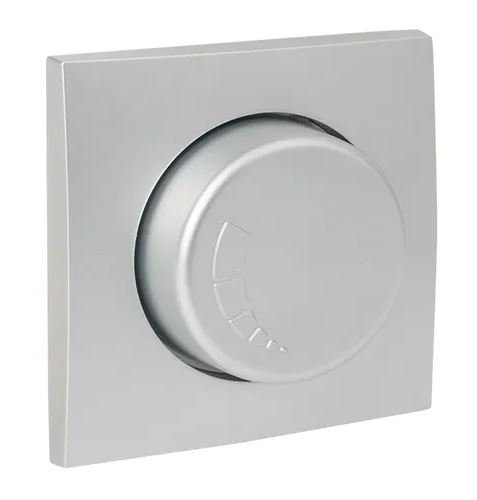 Валенсия Лицевая панель светорегулятора 600W 220В сталь (ESD06-L-101-30)