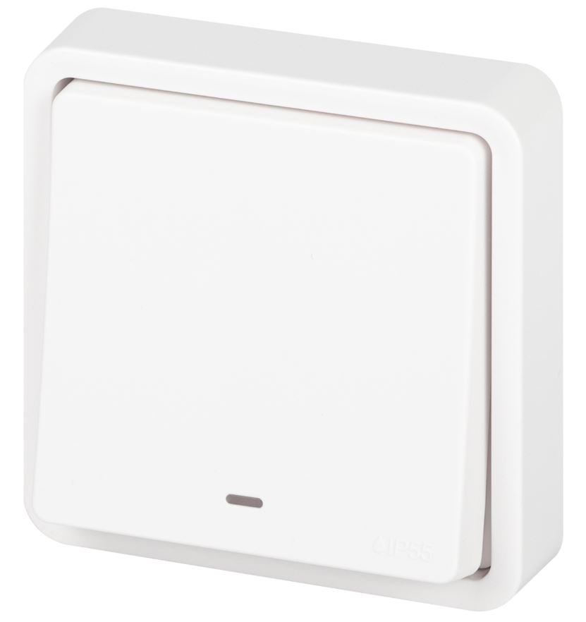 Переключатель 1-кл. СУ Эксперт IP55 11-1527-01 250В 10АХ белый ЭРА (Б0063253)
