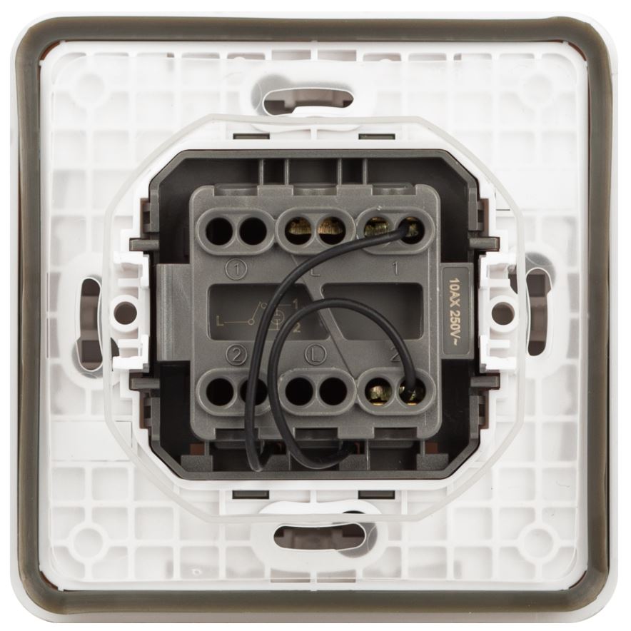 Переключатель 1-кл. СУ Эксперт IP55 11-1527-01 250В 10АХ белый ЭРА (Б0063253)