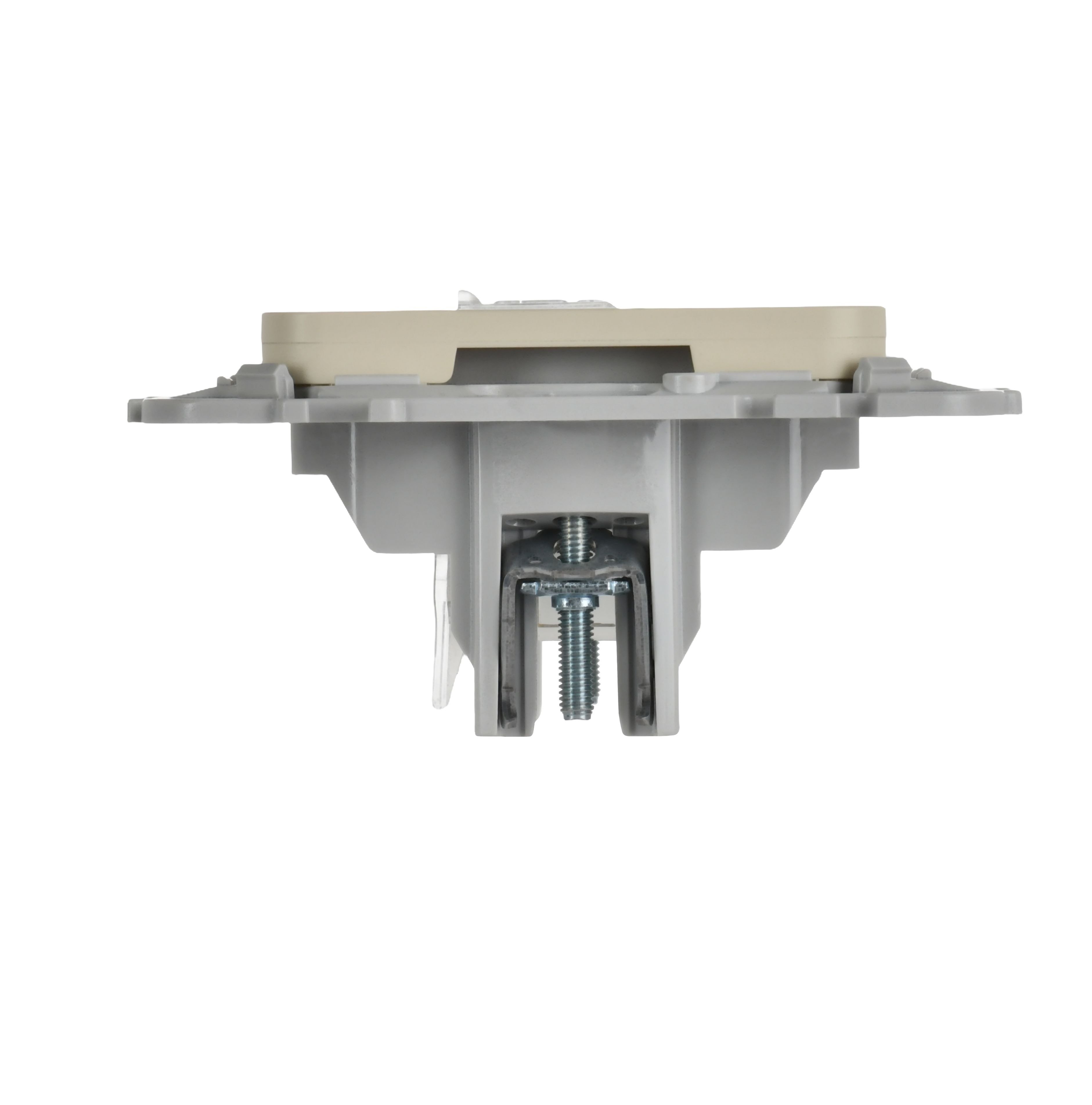 FLITE Розетка компьютерная RJ45 кат 5Е UTP РК5е-1-0-ФлСл скрытой установки сливочный (FI-K12-1-K86)