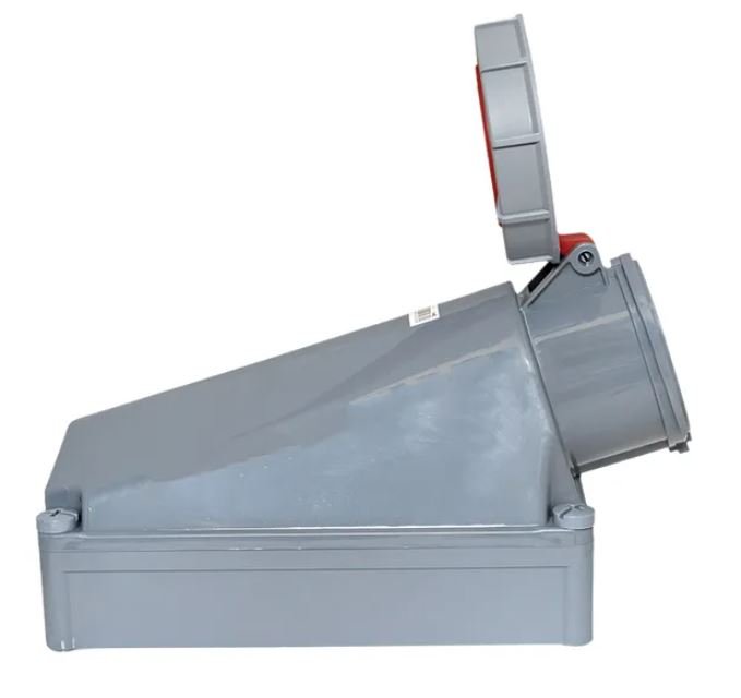 Розетка стационарная наружная 1442 3Р+РЕ 125А 380В IP67 PROxima (ps-1442-125-380)
