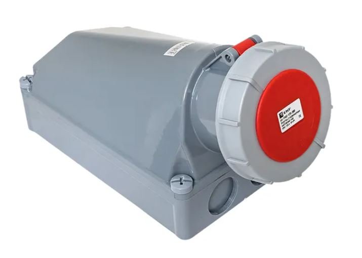 Розетка стационарная наружная 1442 3Р+РЕ 125А 380В IP67 PROxima (ps-1442-125-380)
