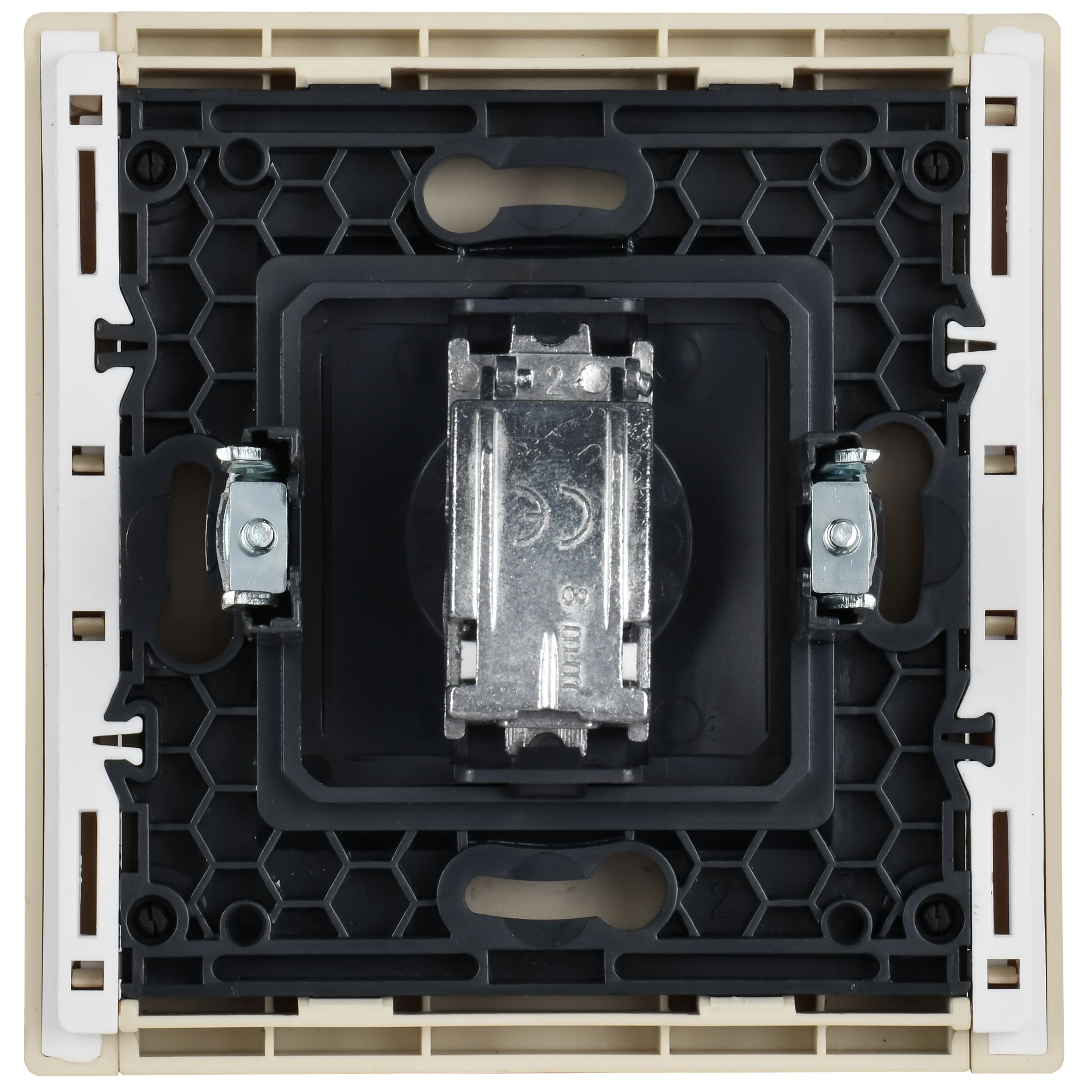 FORTE&PIANO Розетка TV оконечная FP428 скрытой установки ваниль (FP-A10-O-K10)