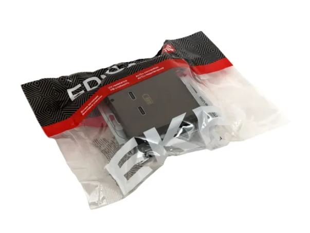 Механизм розетки USB-C - 2 шт, мокко Эпика (UP1-SOM-2USBC)